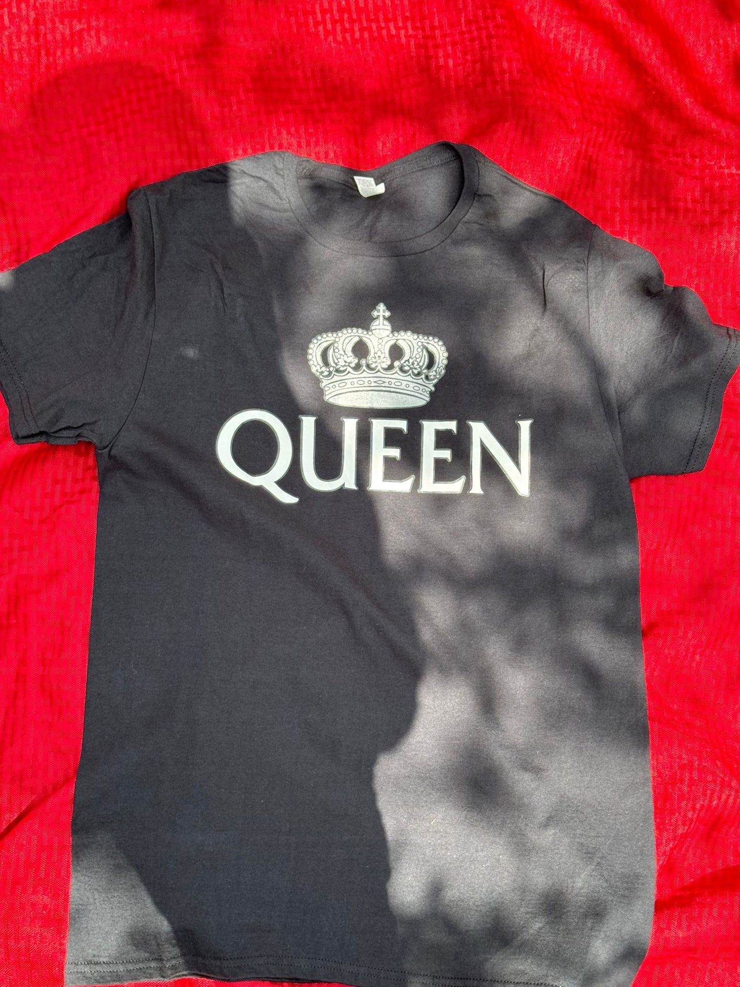 Black Queen T-Shirt with Crown