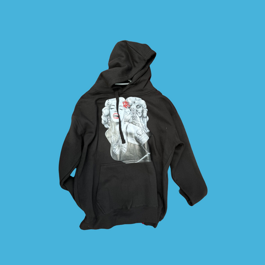 Print Hoodie with Women