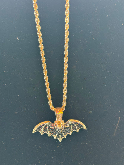 Bat Pendant Necklace